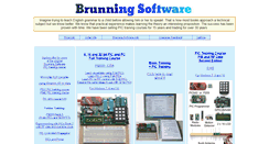 Desktop Screenshot of brunningsoftware.co.uk