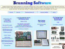 Tablet Screenshot of brunningsoftware.co.uk